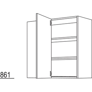 Nobilia Wand-Eckschrank WE60-20-3 51677