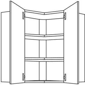 nobilia Wand-Eckschrank WE65-1 32165