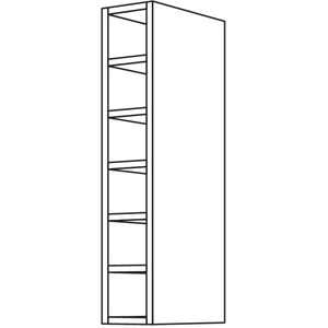 Nobilia Wand-Flaschenregal WRF15-3 55235