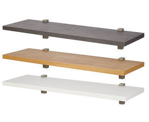 Wandboard Regal Küchenregal in alpinweiß Eiche Provence und Beton Schiefergrau