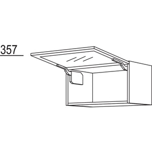 Nobilia Wandschrank Glasrahmenklappe NWKG60-36 63326