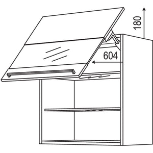 Nobilia Wandschrank Schwingklappe WKSGLS60-1 32406