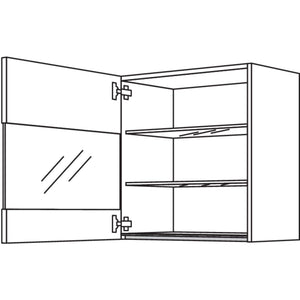 Nobilia Wandschrank Segmentglastuer NWGS50-1 64435