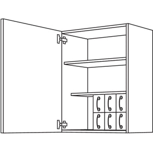 Nobilia Wandschrank WS60-3 50016