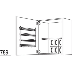 Nobilia Wandschrank WSG60-2 42026