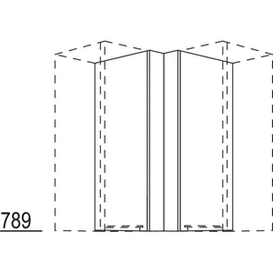 Nobilia Winkelpassstueck NWPE45-2 66477
