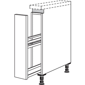 Nobilia XL-Auszugschrank NUABH15-X 57111