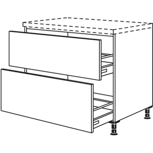 Nobilia XL-Auszugschrank U2DA120-X 35524