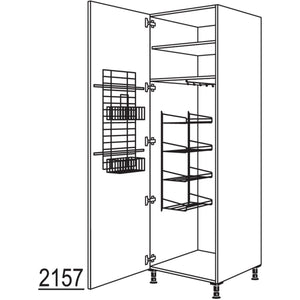 nobilia XL-Besen-- Geraeteschrank HBF40-2X 40275