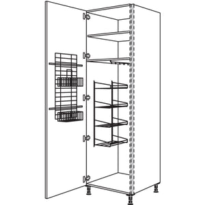 nobilia XL-Besen-- Geraeteschrank NHSBF50-3X 56952