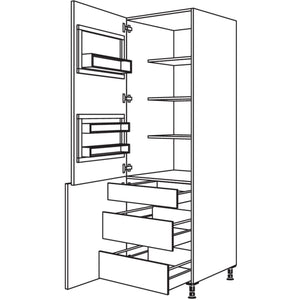 nobilia XL-Breakfastschrank BKFSTI2A50-2X 40152
