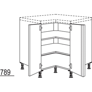 Nobilia XL-Eckschrank UDTE90-X 37293