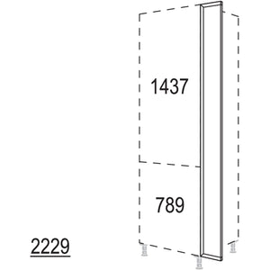 Nobilia XL-Frontpassstueck HPD20-3X 51826