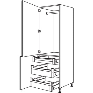 Nobilia XL-Garderobenschrank HDWGIA40-1X 31280