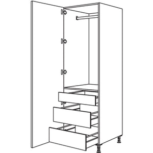nobilia XL-Garderobenschrank HWGIAF60-1X 32239