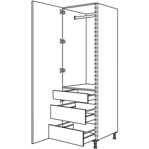 nobilia XL-Garderobenschrank NHSWGIAF40-2X 45959