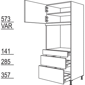 Nobilia XL-Geraete-Umbau Backofen GAOS2A76-2X 41809