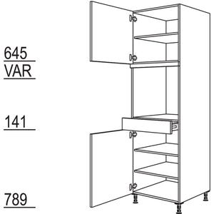 Nobilia XL-Geraete-Umbau Backofen GDOS-3X 52707