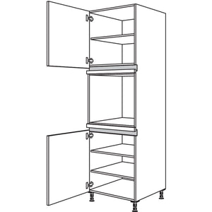 Nobilia XL-Geraete-Umbau Backofen NGO-3X 53320