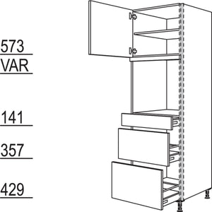 Nobilia XL-Geraete-Umbau Backofen NGSOS2A-2X 45931