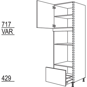 Nobilia XL-Geraete-Umbau Backofen und Mikrowelle NGSMOA-3X 56933