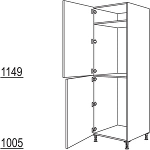 Nobilia XL-Geraete-Umbau Kuehl- und Gefrierautomat G88-88-2X 40834