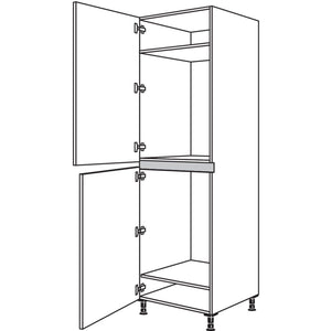 Nobilia XL-Geraete-Umbau Kuehl- und Gefrierautomat NG88-88-3X 51335