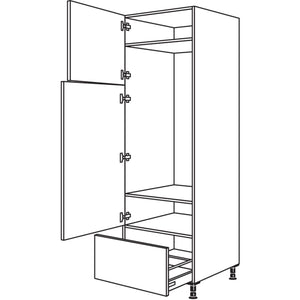 Nobilia XL-Geraete-Umbau Kuehl-Gefrierautomat G145A-1X 30870