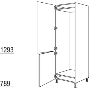 Nobilia XL-Geraete-Umbau Kuehl-Gefrierautomat GD194-1X 34874