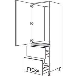 nobilia XL-Geraete-Umbau Kuehlautomat LG1232A-1X 33349