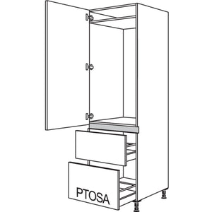 nobilia XL-Geraete-Umbau Kuehlautomat LG1232A-2X 42349