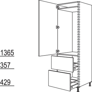 Nobilia XL-Geraete-Umbau Kuehlautomat NGS1232A-2X 45982