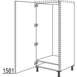 nobilia XL-Geraete-Umbau Kuehlautomat NGSF140-X 62787