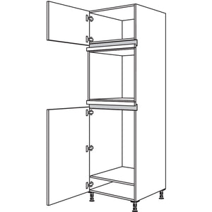 Nobilia XL-Geraete-Umbau Kuehlautomat und Backofen NG88O-3X 51334