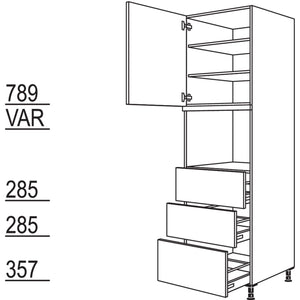 Nobilia XL-Geraete-Umbau fuer Dampfgarer - Kompaktgeraet GDK3A-3X 52735