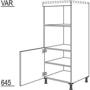 Nobilia XL-Geraete-Umbau fuer Mikrowelle und Dampfgarer - Kompaktgeraet GMDK-X 33735