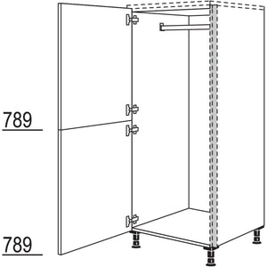 Nobilia XL-Highboard Garderobenschrank NHSWG60-X 095