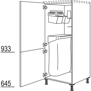 Nobilia XL-Highboard mit Ordnungssystem Laundry-Area HOS60-X 33577