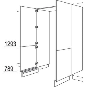 Nobilia XL-Hochschrank-Durchgangstuer HDWDT80-1X 56637