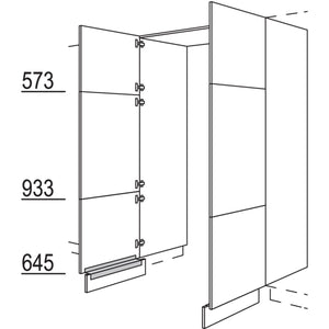 Nobilia XL-Hochschrank-Durchgangstuer HWDT80-2X 56652