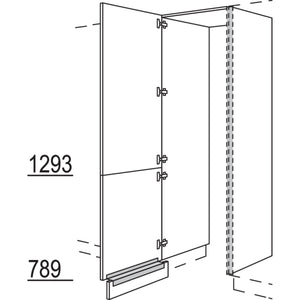 nobilia XL-Hochschrank-Durchgangstuer NHSWDT60-1X 20820