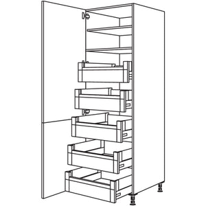Nobilia XL-Hochschrank HDI40-1X 31247