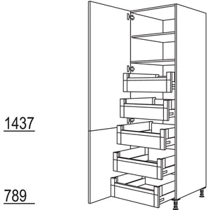 Nobilia XL-Hochschrank HDI50-3X 50248