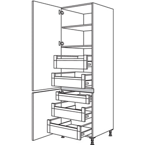 Nobilia XL-Hochschrank NHI60-3X 53317