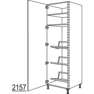 nobilia XL-Hochschrank fuer Getraenkekisten NHSGTKF60-2X 45951