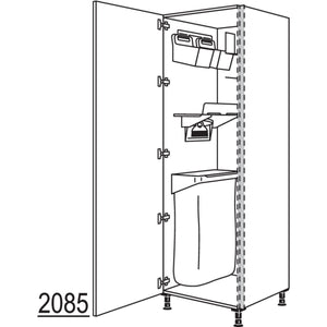 nobilia XL-Hochschrank mit Ordnungssystem Laundry-Area NHSOSF50-1X 34950