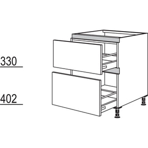 Nobilia XL-Kochstellenschrank NK2A60-X 55350