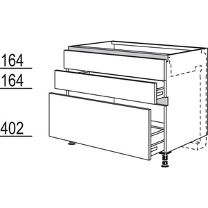Nobilia XL-Kochstellenschrank fuer Kochfeldabzug NKMSA60-X 57308