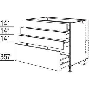 nobilia XL-Kochstellenschrank fuer Panorama-Kochfeldabzug mit vertikalem Motor KMP3SA120-X 35356