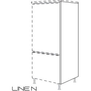 Nobilia XL-LINE N-Abschlusswange in Korpushoehe NHWK10-X 10858